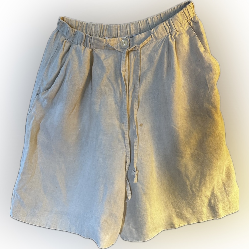 Talbots Linen Shorts